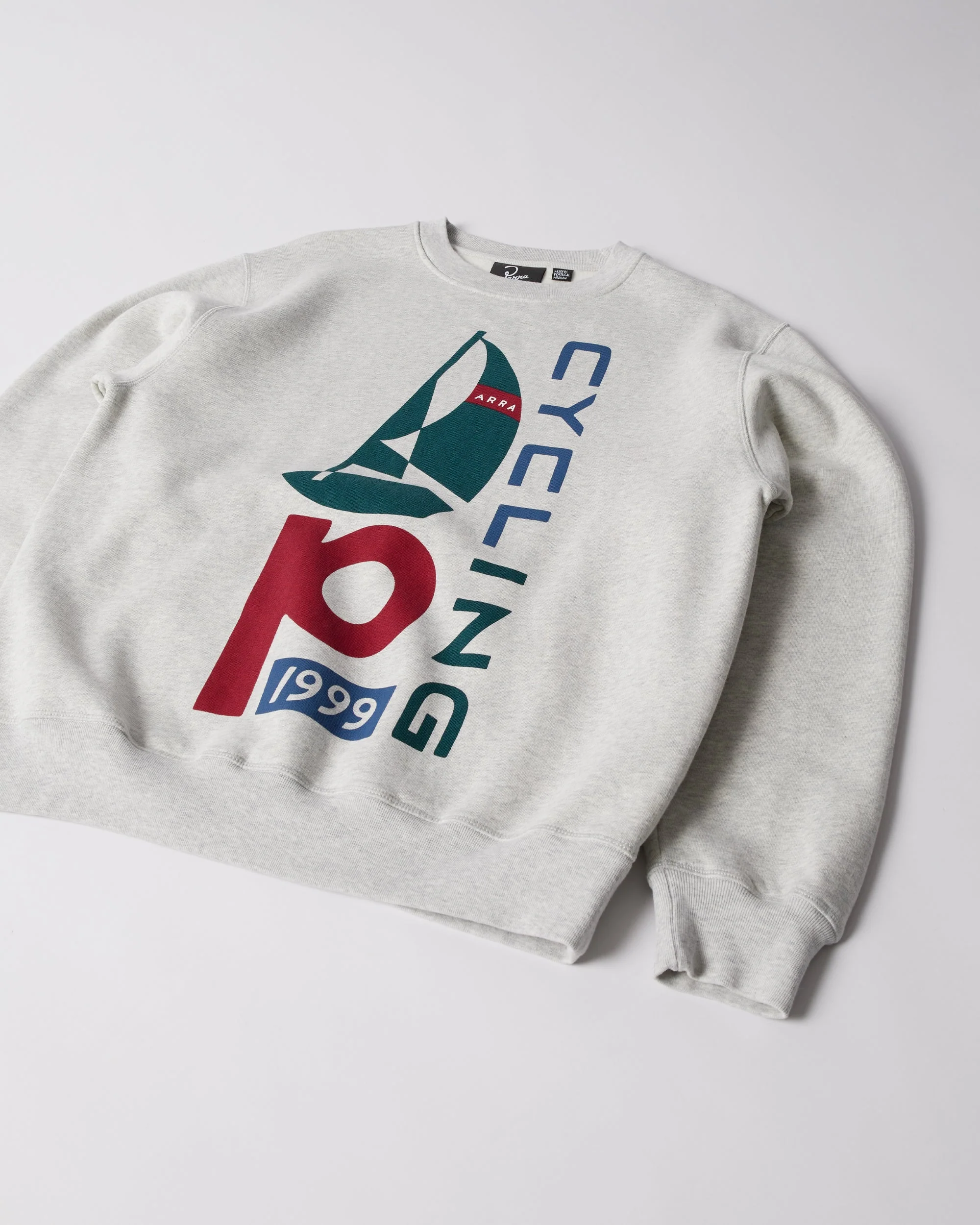 Sail bike crew neck sweatshirt - Image 3