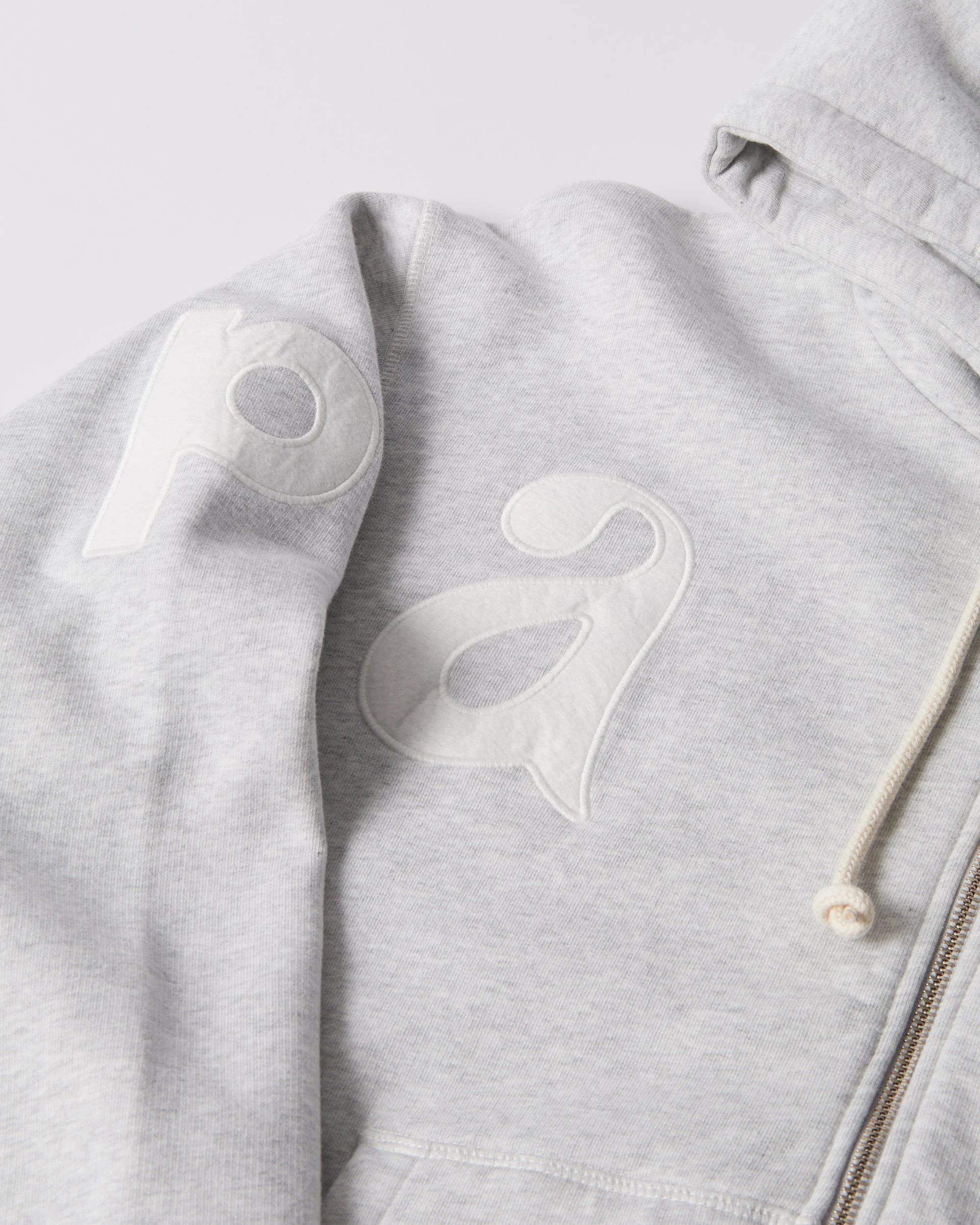 Word salad zip hooded sweatshirt - Image 7